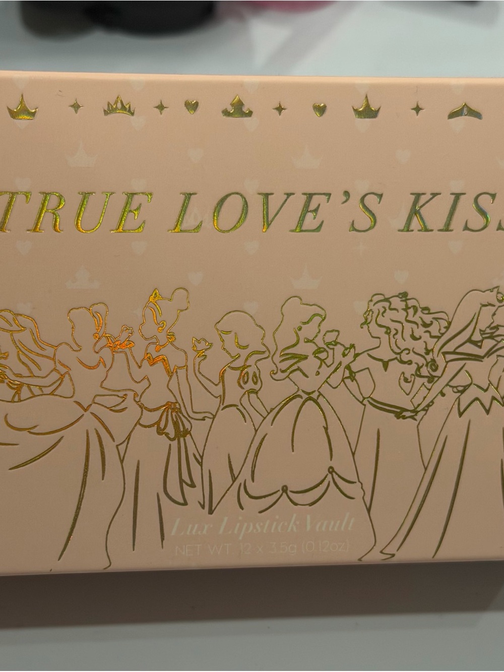Colourpop Princess True Love's Kiss Luxe Lipstick Vault - Pink Gold